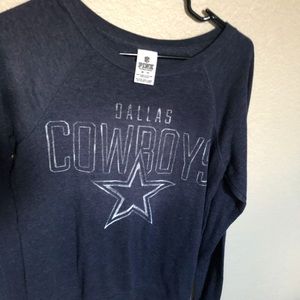 cowboys light sweater